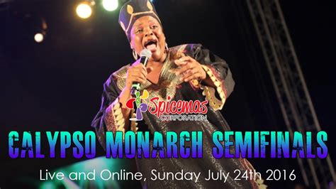 Calypso Monarch Semi Finals Youtube