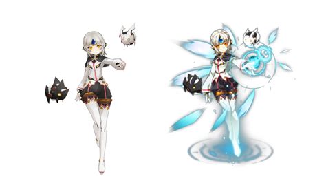 Mmd Elsword Eve Comparison By Cresitonia On Deviantart