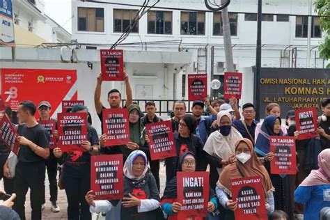 19 Tahun Kasus Pembunuhan Munir Amnesty International Indonesia