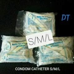 Jual Condom Catheter Kondom Kateter Number One S M L Shopee