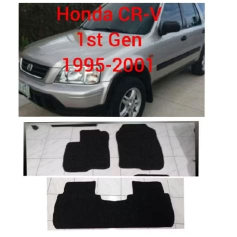 Honda Crv St And Nd Rows Nomad Rubber Car Mat With Piping