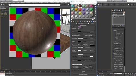 3ds Max VRay Wood Material Maped Reflect No Plugin Tutorial YouTube