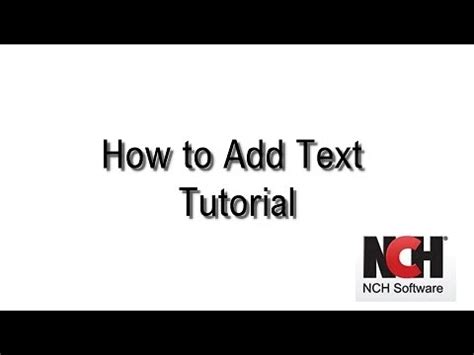 Text Motion On Video Pad Part Video Pad Tutorials Youtube