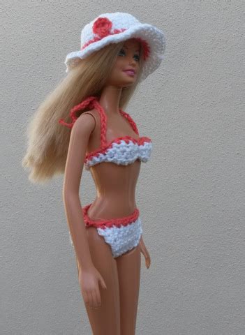 Lyn S Dolls Clothes Barbie Bikini And Sunhat