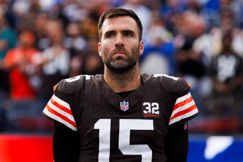 Joe Flacco Has Found Comfort In Leading A Browns Team Hes Learning On