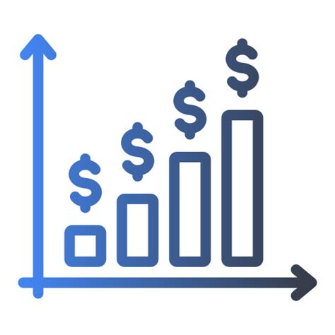 Profit Growth Generic Gradient Icon