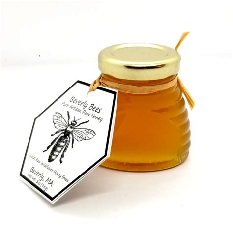 Raw Honey Hive Jars Beverly Bees