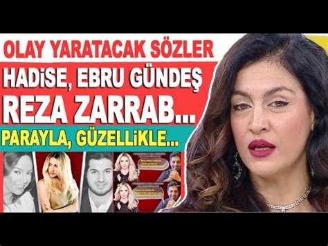 Tuğba Ekinci den Hadise Ebru Gündeş polemiği hakkında olay sözler