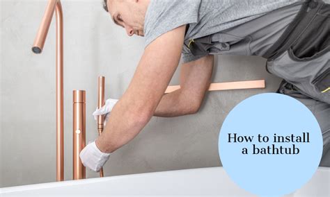 How to install a bathtub - Reno Aider