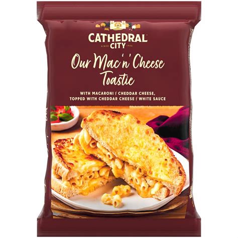 Cathedral City Our Mac Cheese Toastie Frozen Snacks Iceland Foods