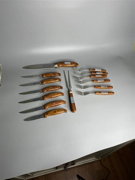German Vintage Kochtopfhaus Muller Silverware Set Knives and Forks - 14 ...