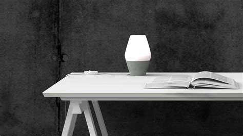 3d Printed And Concrete Desk Lamp Behance