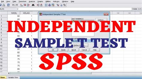 Tutorial Lengkap Cara Uji Independent Sample T Test Spss Statistik