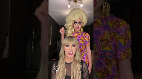 Kelly Mantle Hanging Out With Trixie Mattel Before The Show Youtube