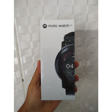 Smartwatch Motorola Moto Watch 100 Preto Shopee Brasil