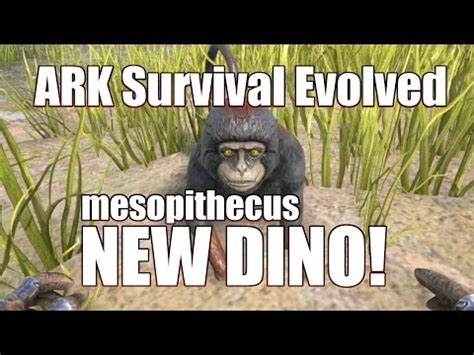 Ark Survival Evolved - Mesopithecus Overview - Taming and Abilities 1080p