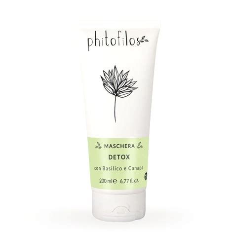 Maschera Detox Phitofilos BIO Profumeria Organic Milano