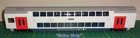 Piko H Doppelstock Personenwagen Kl Sncb Aus Moba Shop