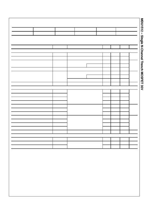 Mdu Datasheet Pages Mgchip Single N Channel Trench Mosfet