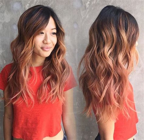 Formula And How To A Coppery Rose Gold Hair Color Rose Gold Gold