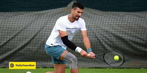 Novak Djokovic Hints At Wimbledon Participation After Practicing With