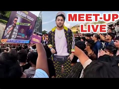 Elvish Yadav Meet Up Live Update Harsh Beniwal Lovekesh Kataria