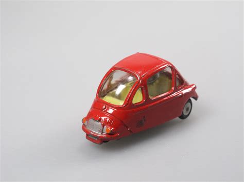 Corgi Toys Heinkel Kabine Rollermobil 1956 1956 Rot 1 43 Vintage