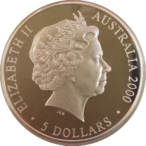 Dollars Elizabeth Ii Th Portrait Sydney Series Silver