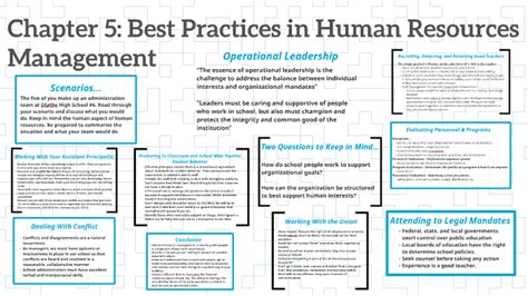 Chapter 5 Best Practices In Human Resources Management By Rachel