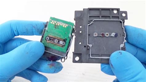 Whats Inside An Epson Inkjet Print Head Youtube