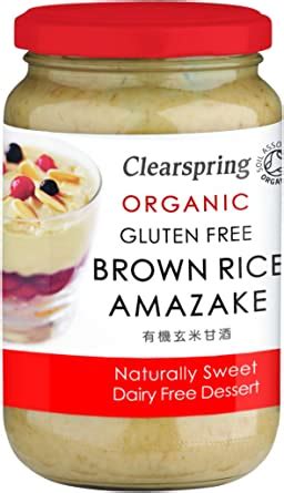 Amazon Clearspring Organic Brown Rice Amazake Dessert Gr