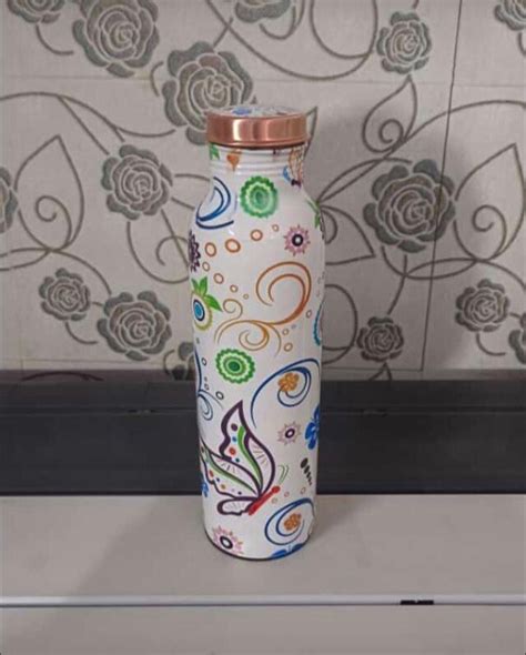 Ml Copper Meena Printed Bottle At Rs Piece In Mathura Id