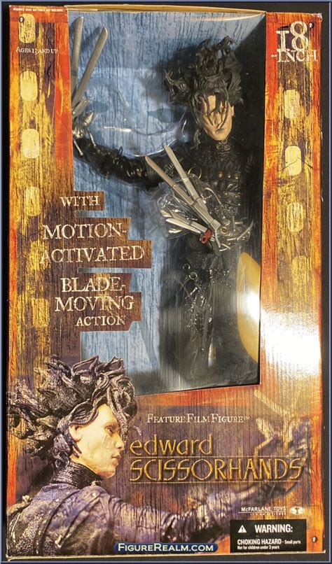 Edward Scissorhands Movie Maniacs 18 Scale Mcfarlane Action Figure