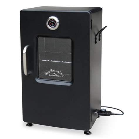 The Electric Outdoor Smoker - Hammacher Schlemmer