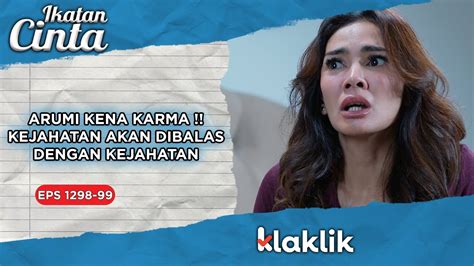 IKATAN CINTA HARI INI ARUMI AKAN SEGERA MATI KARMA IS REAL