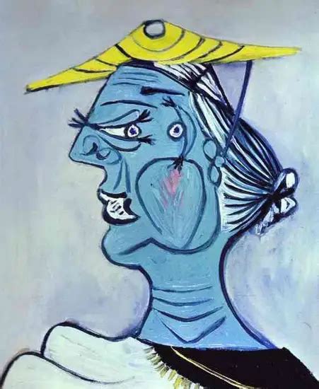 Pablo Picasso — Portrait De Femme Au Chapeau 1938