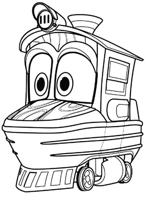 Coloriage Duck Robot Train Transport Rapide Images And Photos Finder