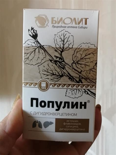 Популин с дигидрокверцетином, 200 мл | Арго Красноярск