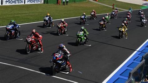 Calendario Provvisorio SBK 2025 Articolato Su 12 Round