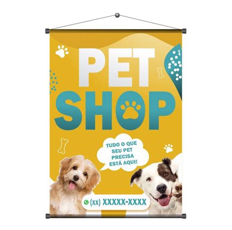 Banner Pet Shop Mod 1 KREATIVEADESIVOS