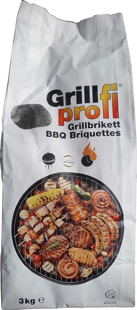 Grillprofi Premium Grillbriketts 3kg12kg Profi Grillkohle Grill