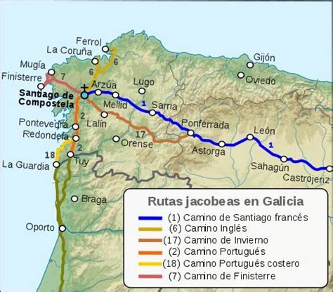 Camino De Santiago Routes Which One To Choose Artofit