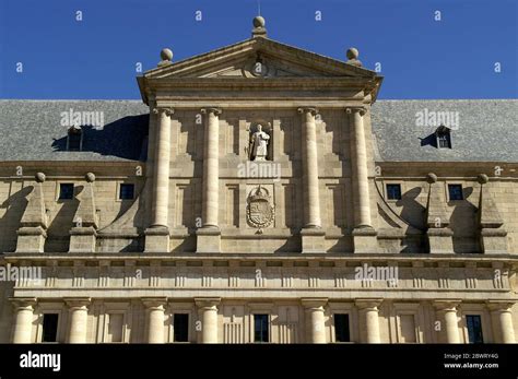 San Lorenzo de el Escorial España Detalle arquitectónico de la