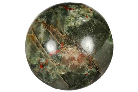 1.2" Polished Bloodstone Sphere For Sale - FossilEra.com