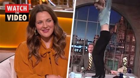 Drew Barrymore Opens Up About Infamous David Letterman Tv Flashing