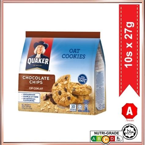 Quaker Oats Cookies Chocolate Chips With Wholegrain Oats Healthy