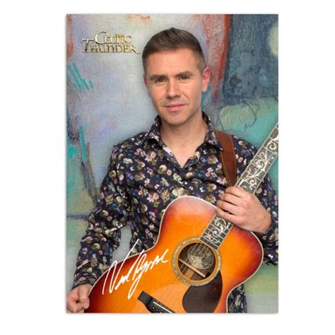 Celtic Thunder Neil With Guitar Signed Jigsaw Celtic Thunder Store