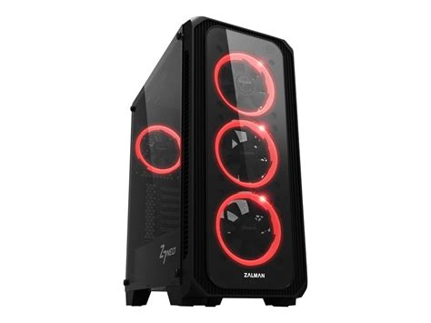 Zalman Z Neo Tower Atx Windowed Side Panel Glass No Power