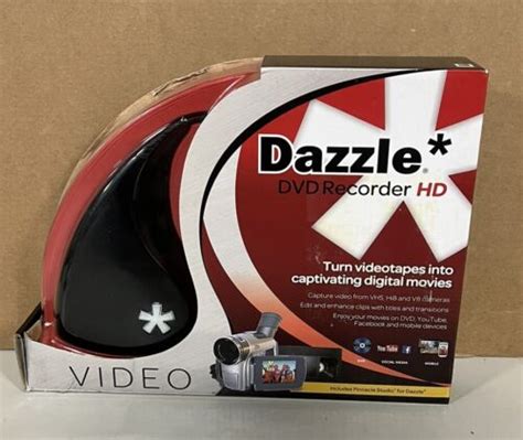 Pinnacle Dazzle DVD Recorder HD Video Capture Device Video Editing