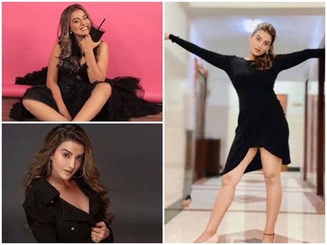 Akshara Singh Photos Bhojpuri Actress Akshara Singh In Black Dress Pictures Akshara Singh